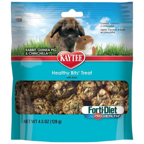 Kaytee Healthy Bits Treat for Rabbit, Guinea Pig & Chinchilla (4 OZ)